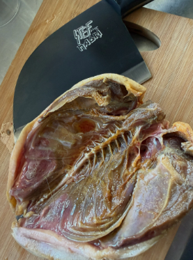 Customer using Stef the Māori products